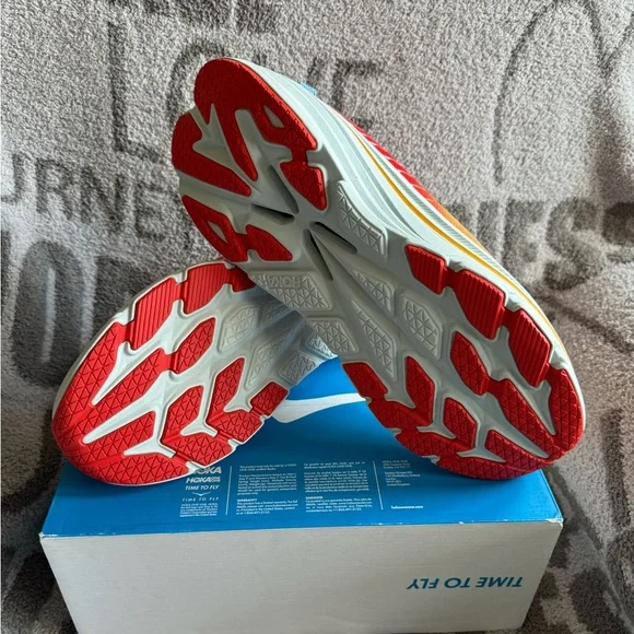 Hoka One One Bondi X Fiesta Amber Yellow Men Size 11.5 NWT Buy HOKA Bondi X  main image 2